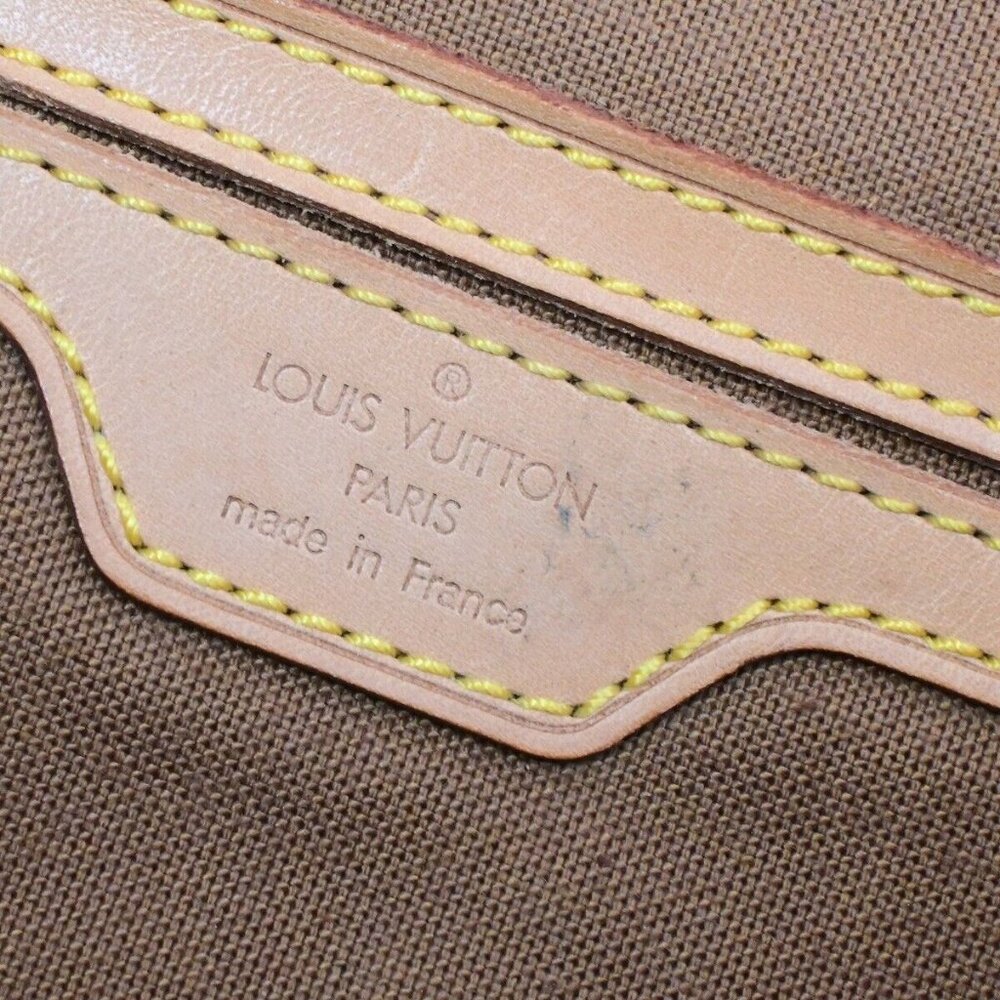 LOUIS VUITTON Montsouris GM Backpack Bag Monogram Leather Brown M51135 15ED904 - Picture 15 of 16